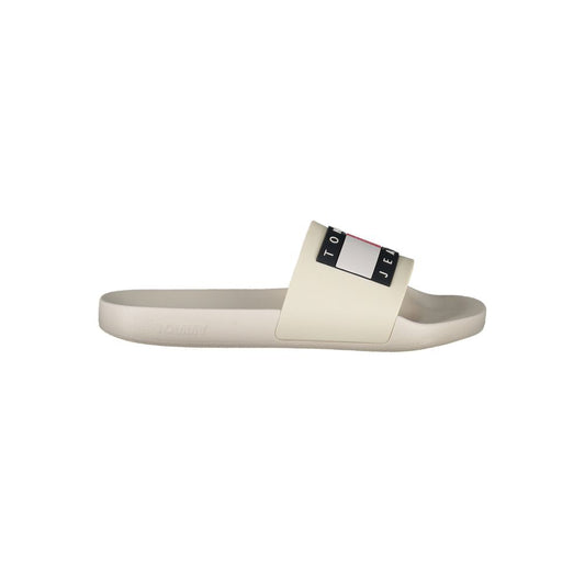 Tommy Hilfiger Beige Polyurethane Men's Slipper 1728,67403481248,Beige,EU40/US7,EU41/US8,EU42/US9,EU43/US10,EU44/US11,EU45/US12,Men,New with tags,Sandals - Shoes,Shoes,Tommy Hilfiger