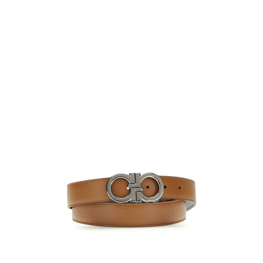Ferragamo Brown Calf Leather Bos Taurus Regular Belt 100 cm / 40 Inches,105 cm / 42 Inches,110 cm / 44 Inches,115 cm / 46 Inches,1728,72470364320,90 cm / 36 Inches,Accessories,Belts - Accessories,Brown,Ferragamo,Men,New with tags,Regular Belts - Belts - A