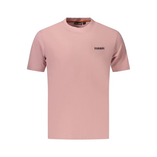 Napapijri Rosa Cotton Men T-Shirt 1728,3XL,67403481248,Clothing,L,M,Men,Napapijri,New with tags,Pink,S,T-Shirts - Clothing,T-Shirts - T-Shirts - Clothing