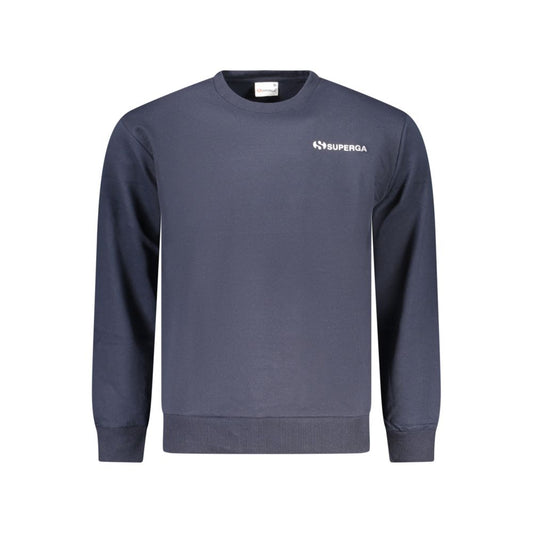 Superga Blue Cotton Men's Sweatshirt 1728,67403481248,Blue,Clothing,L,M,Men,New with tags,Superga,Sweaters - Clothing,Sweatshirts - Sweaters - Clothing,XL,XXL