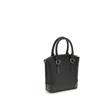 Michael Kors Black Calf Leather Bos Taurus Handbag