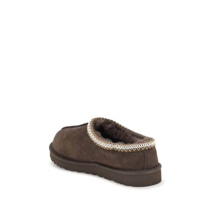 UGG Brown Leather Mules 1728,72470364320,Brown,EU40/US7,EU41/US8,EU42/US9,EU43/US10,EU44/US11,EU45/US12,EU46/US13,Flats - Shoes,Men,Mules - Flats - Shoes,New with tags,Shoes,UGG