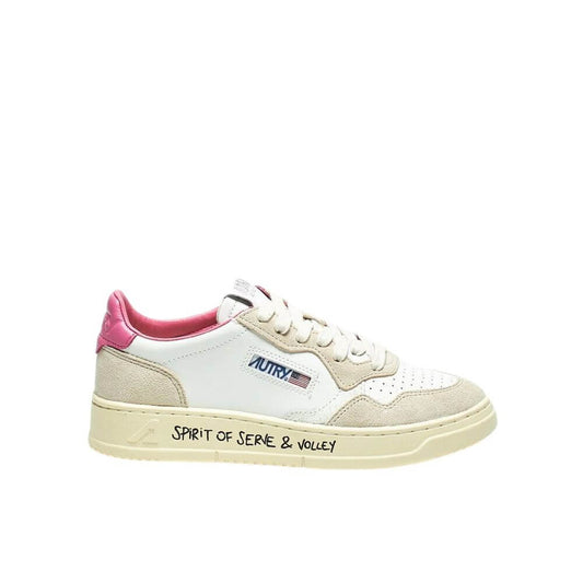Autry White Leather Low Top Sneakers 1728,75611013280,Autry,EU35/US5,EU36/US6,EU37/US7,EU38/US8,EU39/US9,Low Tops - Sneakers - Shoes,New with tags,Shoes,Sneakers - Shoes,White,Women