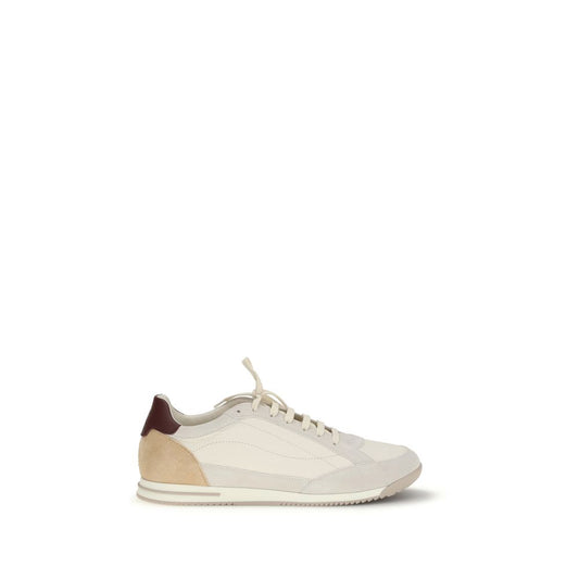 Brunello Cucinelli Beige Calf Leather Bos Taurus Sneakers 1728,72470364320,Beige,Brunello Cucinelli,EU40/US7,EU42/US9,EU43/US10,EU44/US11,EU45/US12,Men,New with tags,Shoes,Sneakers - Shoes