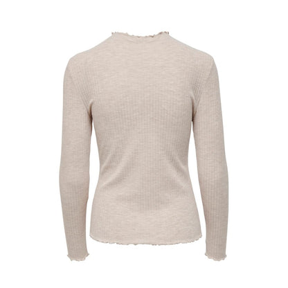 Only Beige Polyester Turtleneck 1728,71956299936,Beige,Clothing,IT38|XS,New with tags,Only,Sweaters - Clothing,Turtlenecks - Sweaters - Clothing,Women,XL
