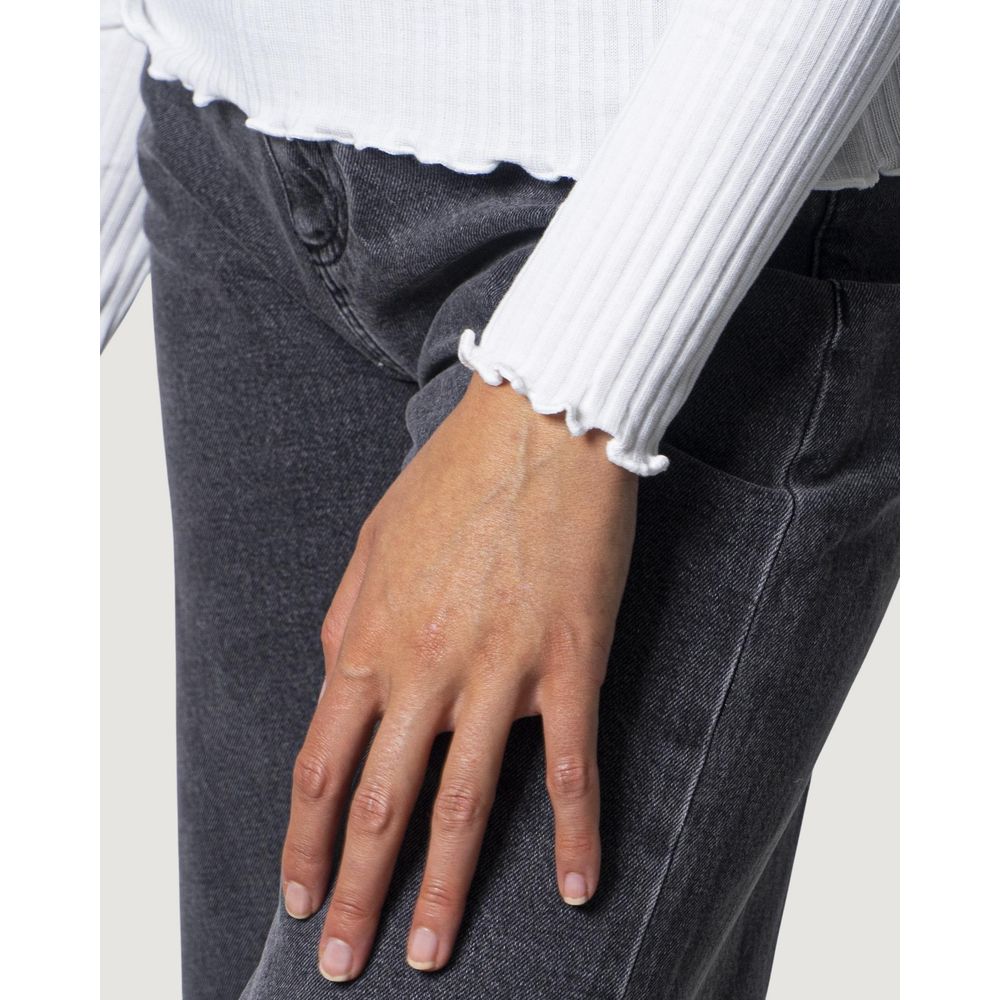 Only White Polyester Turtleneck 1728,71956299936,Clothing,IT38|XS,IT42|M,IT44|L,New with tags,Only,Sweaters - Clothing,Turtlenecks - Sweaters - Clothing,White,Women