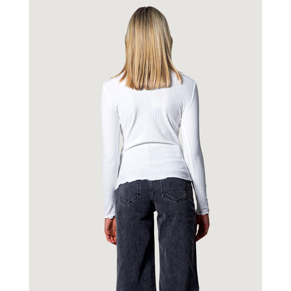 Only White Polyester Turtleneck 1728,71956299936,Clothing,IT38|XS,IT42|M,IT44|L,New with tags,Only,Sweaters - Clothing,Turtlenecks - Sweaters - Clothing,White,Women