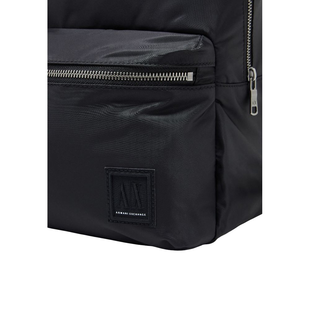 Armani Exchange Black Polyamide Backpack 1728,71956299936,Armani Exchange,Backpacks - Bags,Bags,Black,Men,New with tags