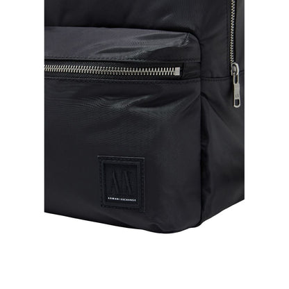 Armani Exchange Black Polyamide Backpack 1728,71956299936,Armani Exchange,Backpacks - Bags,Bags,Black,Men,New with tags