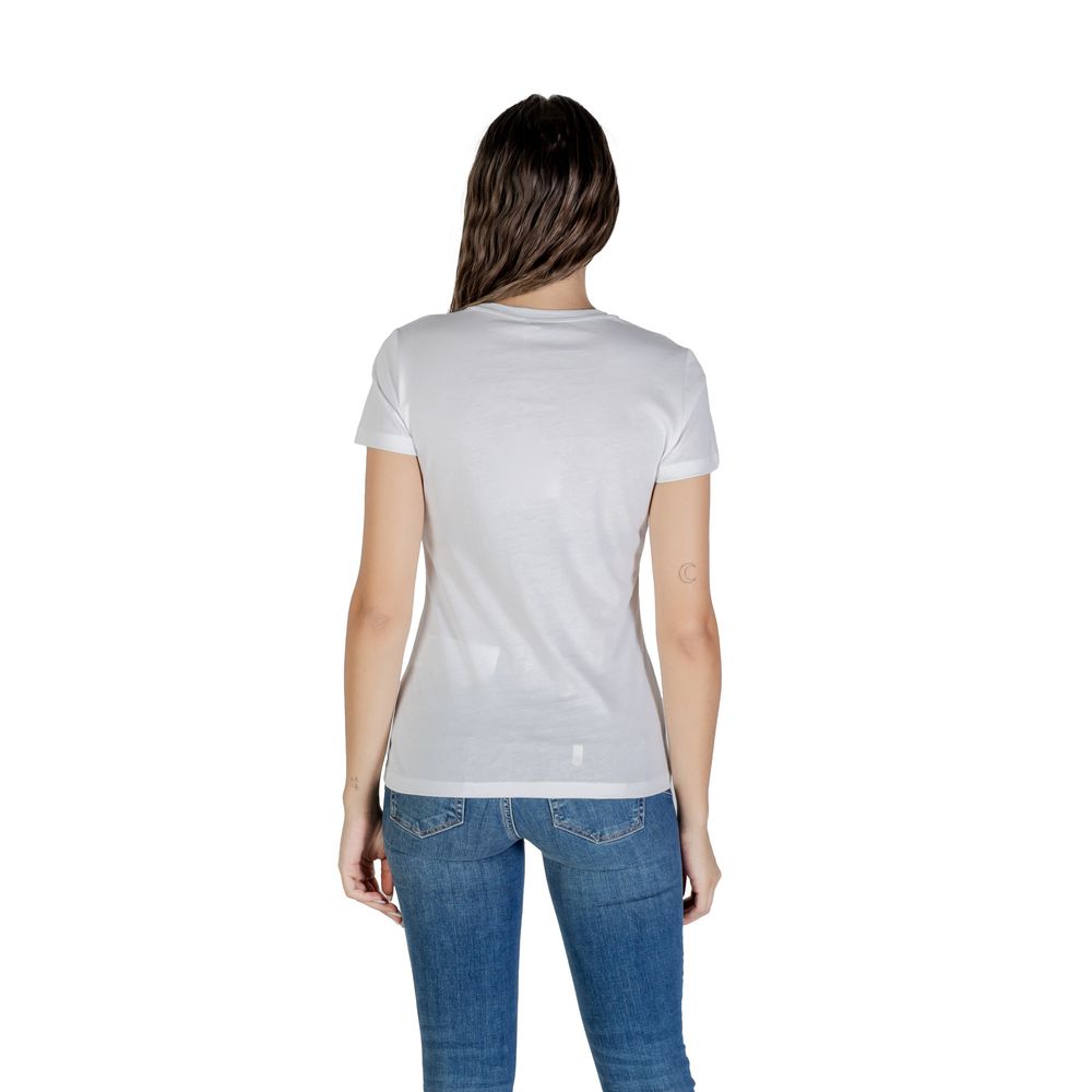 Liu Jo White Cotton T-Shirt