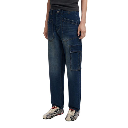Desigual Blue Cotton Boyfriend Jeans 1728,34 | XXS,71956299936,Blue,Boyfriend Jeans - Jeans Denim - Clothing,Clothing,Desigual,Jeans Denim - Clothing,New with tags,Women
