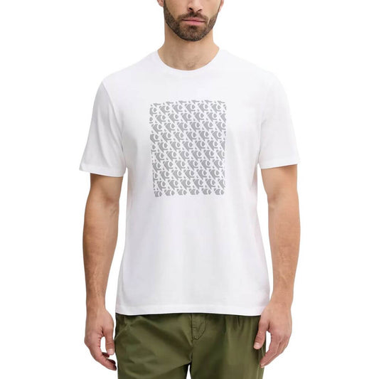 Calvin Klein Jeans White Cotton T-Shirt 1728,71956299936,Calvin Klein Jeans,Clothing,IT44 | S,IT46 | M,IT48 | L,IT52 | XL,IT54 | XXL,Men,New with tags,T-Shirts - Clothing,White