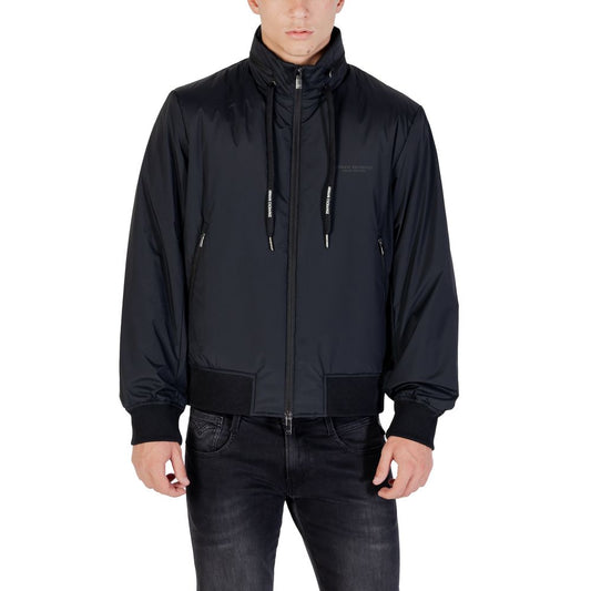 Armani Exchange Black Polyamide Bomber 1728,71956299936,Armani Exchange,Black,Bombers - Jackets & Coats - Clothing,Clothing,IT46 | M,IT48 | L,Jackets & Coats - Clothing,Men,New with tags