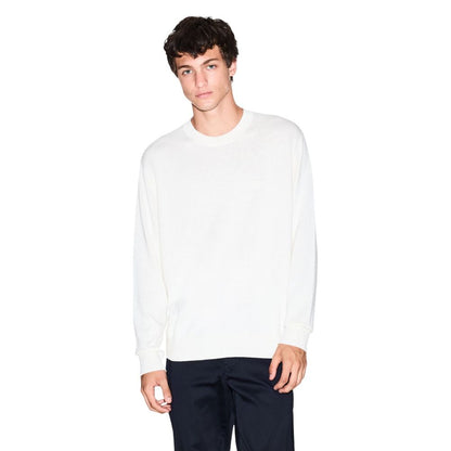 Armani Exchange Cream Viscose Sweatshirt 1728,71956299936,Armani Exchange,Clothing,Cream,IT48 | L,IT52 | XL,IT54 | XXL,Men,New with tags,Sweaters - Clothing,Sweatshirts - Sweaters - Clothing