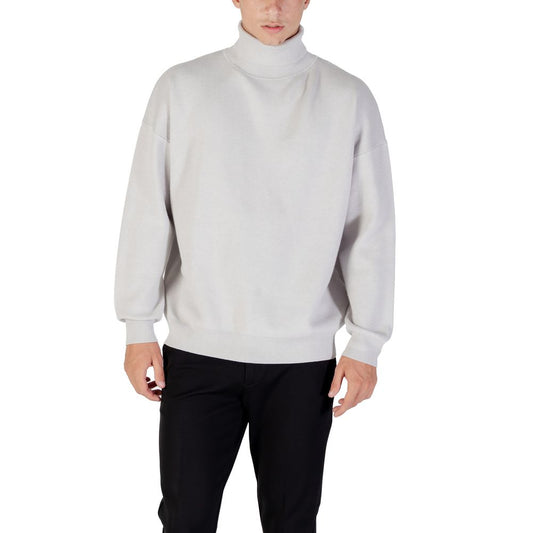 Antony Morato Gray Viscose Sweatshirt 1728,71956299936,Antony Morato,Clothing,Gray,IT54 | XXL,Men,New with tags,Sweaters - Clothing,Sweatshirts - Sweaters - Clothing