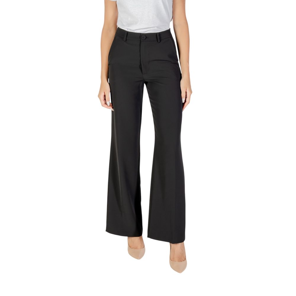 Rinascimento Black Polyester Casual Pants 1728,71956299936,Black,Casual Pants - Pants - Clothing,Clothing,IT40|S,IT42|M,IT44|L,New with tags,Pants - Clothing,Rinascimento,Women