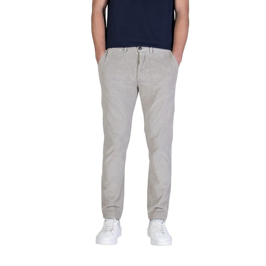 Borghese Gray Cotton Casual Pants 1728,71956299936,Borghese,Casual Pants - Pants - Clothing,Clothing,Gray,IT52 | XL,IT54 | XXL,Men,New with tags,Pants - Clothing