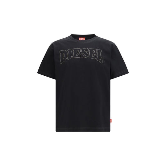Diesel Black Cotton T-Shirt 1728,72470364320,Black,Clothing,Diesel,L,M,Men,New with tags,S,T-Shirts - Clothing,T-Shirts - T-Shirts - Clothing,XL