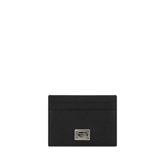 Dolce & Gabbana Black Calf Leather Bos Taurus Wallet 1728,72470364320,Accessories,Black,Dolce & Gabbana,Men,New with tags,Wallets - Accessories,Wallets - Wallets - Accessories