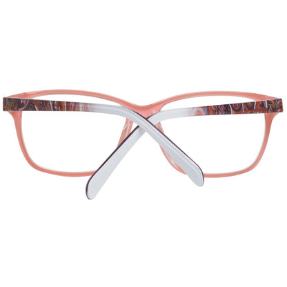 Emilio Pucci Pink Plastic Glasses (Frames) 1728,67345776800,Accessories,Emilio Pucci,Glasses (Frames) - Glasses and Sunglasses - Accessories,Glasses and Sunglasses - Accessories,New with tags,Pink,Women