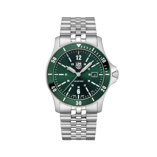 Luminox Gray Stainless Steel Sport Watch 1728,67434610848,Accessories,Gray,Luminox,Men,New with tags,Sport Watches - Watches - Accessories,Watches - Accessories