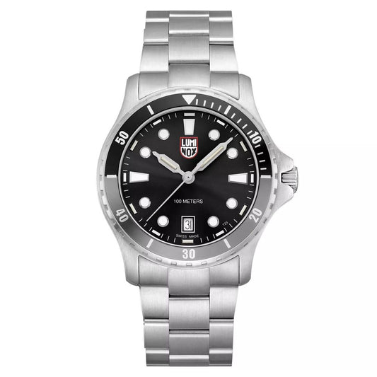 Luminox Gray Stainless Steel Sport Watch 1728,67434610848,Accessories,Gray,Luminox,Men,New with tags,Sport Watches - Watches - Accessories,Watches - Accessories