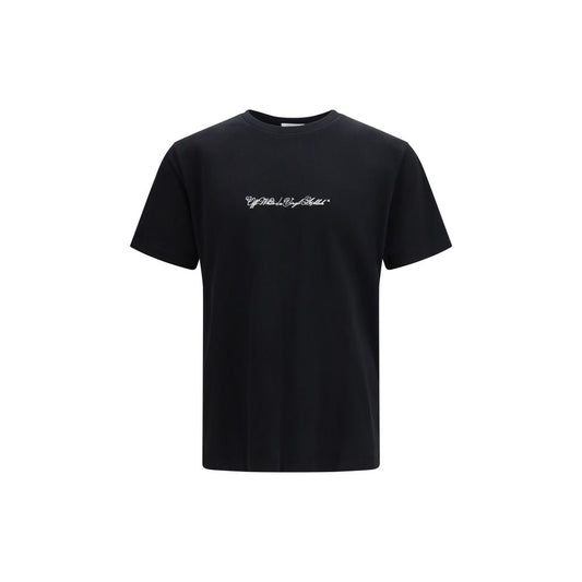 Off-White Black Cotton T-Shirt 1728,72470364320,Black,Clothing,L,M,Men,New with tags,Off-White,S,T-Shirts - Clothing,T-Shirts - T-Shirts - Clothing,XL,XXL