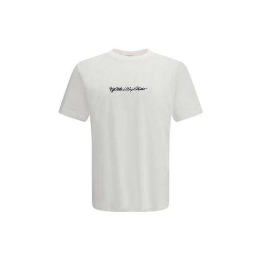 Off-White White Cotton T-Shirt 1728,72470364320,Clothing,L,M,Men,New with tags,Off-White,T-Shirts - Clothing,T-Shirts - T-Shirts - Clothing,White,XL