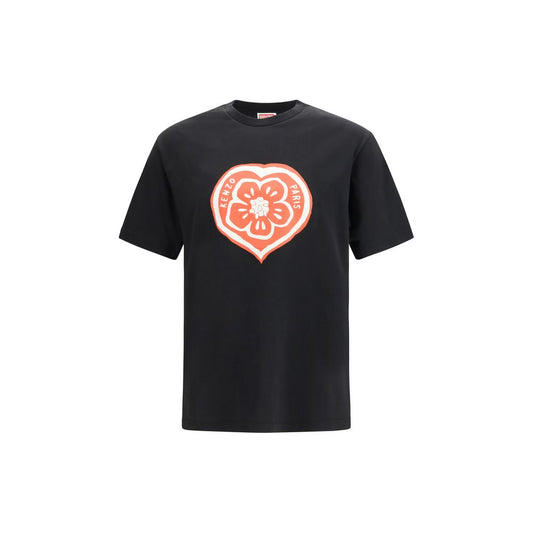 Kenzo Black Cotton T-Shirt 1728,72470364320,Black,Clothing,Kenzo,M,Men,New with tags,S,T-Shirts - Clothing,T-Shirts - T-Shirts - Clothing,XL