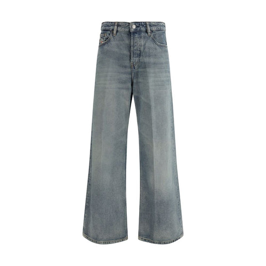 Diesel Blue Cotton Relaxed Fit Jeans 1728,26,27,28,72470364320,Blue,Clothing,Diesel,Jeans Denim - Clothing,New with tags,Relaxed Fit Jeans - Jeans Denim - Clothing,W25,Women