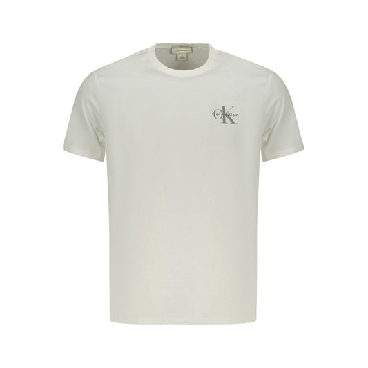 Calvin Klein White Cotton Men T-Shirt 1728,3XL,67403481248,Calvin Klein,Clothing,L,M,Men,New with tags,S,T-Shirts - Clothing,T-Shirts - T-Shirts - Clothing,White,XL,XS,XXL