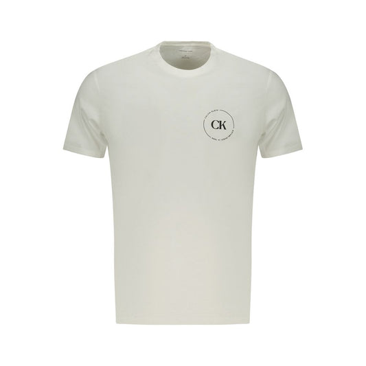 Calvin Klein Bianco Cotton Men T-Shirt 1728,3XL,67403481248,Calvin Klein,Clothing,L,M,Men,New with tags,S,T-Shirts - Clothing,T-Shirts - T-Shirts - Clothing,White,XL,XS,XXL