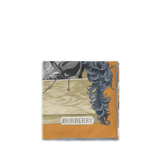 Burberry Multicolor Silk Scarf 1728,72470364320,Accessories,Burberry,Men,Multicolor,New with tags,Scarves - Accessories,Scarves - Scarves - Accessories