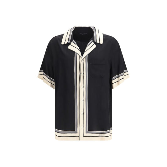 Dolce & Gabbana Multicolor Silk Pattern Shirt 1728,40,72470364320,Clothing,Dolce & Gabbana,Men,Multicolor,New with tags,Pattern - Shirts - Clothing,Shirts - Clothing