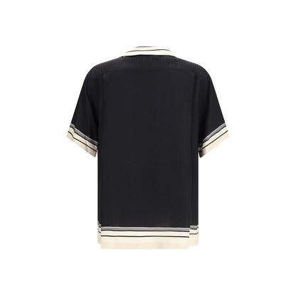 Dolce & Gabbana Multicolor Silk Shortsleeve Shirt