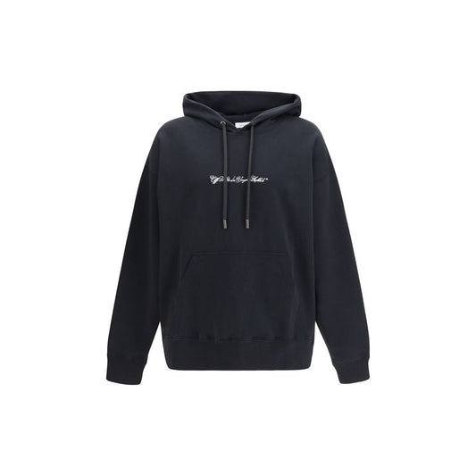 Off-White Black Cotton Sweatshirt 1728,72470364320,Black,Clothing,L,M,Men,New with tags,Off-White,S,Sweaters - Clothing,Sweatshirts - Sweaters - Clothing,XL