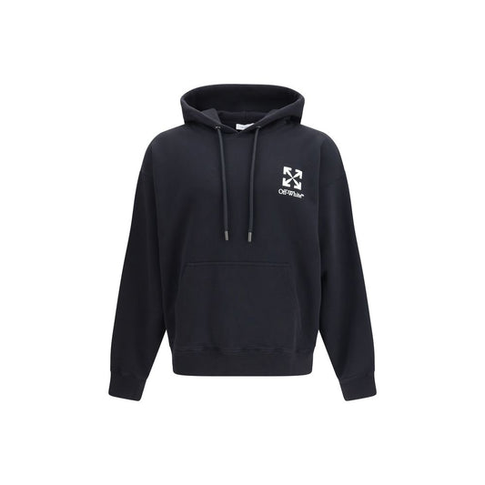 Off-White Black Cotton Sweatshirt 1728,72470364320,Black,Clothing,L,M,Men,New with tags,Off-White,S,Sweaters - Clothing,Sweatshirts - Sweaters - Clothing,XL