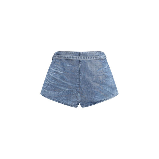 Diesel Blue Cotton Bermuda Shorts 1728,26,28,72470364320,Bermuda - Shorts - Clothing,Blue,Clothing,Diesel,New with tags,Shorts - Clothing,Women