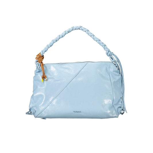 Desigual Azzurro Polyurethane Woman Handbag 1728,67403481248,Bags,Blue,Desigual,Handbags - Bags,New with tags,Women