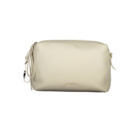Coccinelle Bianco Leather Women Handbag 1728,67403481248,Bags,Coccinelle,Handbags - Bags,New with tags,White,Women