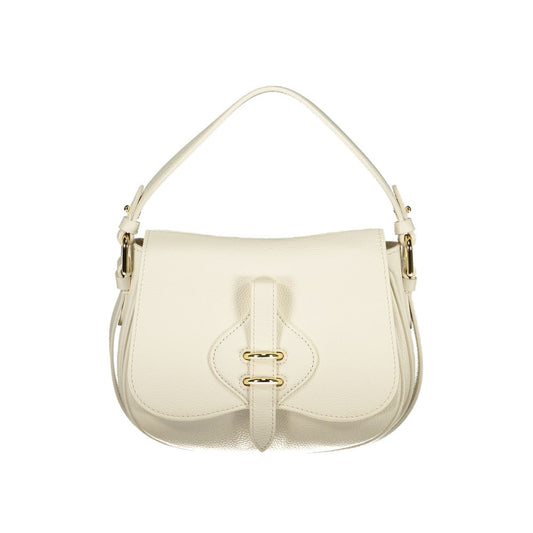 Coccinelle Bianco Leather Women Handbag 1728,67403481248,Bags,Coccinelle,Handbags - Bags,New with tags,White,Women