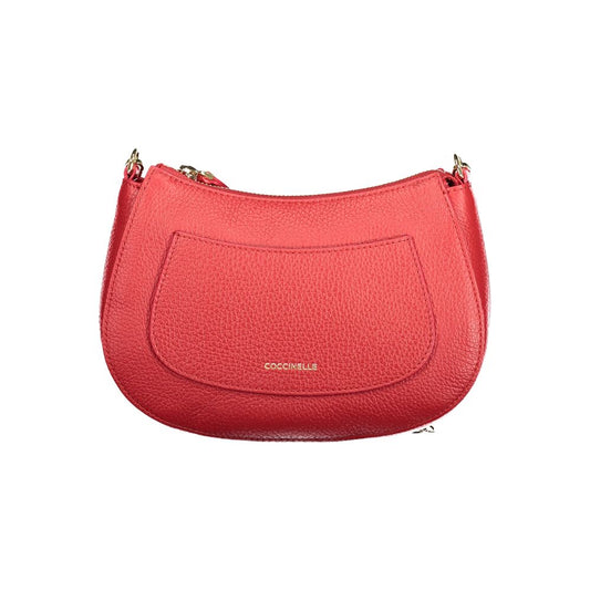 Coccinelle Red Leather Women Handbag 1728,67403481248,Bags,Coccinelle,Handbags - Bags,New with tags,Red,Women
