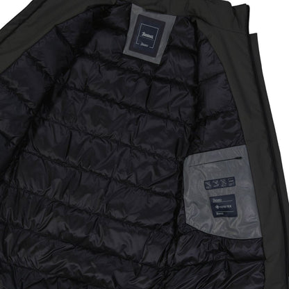 Herno Gray Polyester Coat 1728,48 | M,75611013280,Clothing,Coats - Jackets & Coats - Clothing,Gray,Herno,Jackets & Coats - Clothing,Men,New with tags