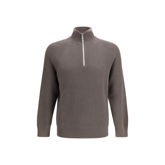 Brunello Cucinelli Brown Cotton Sweatshirt 1728,72470364320,Brown,Brunello Cucinelli,Clothing,IT48 | M,IT50 | L,IT52 | XL,IT54 | XXL,Men,New with tags,Sweaters - Clothing,Sweatshirts - Sweaters - Clothing