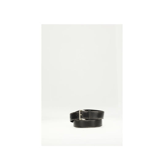 Prada Black Calf Leather Bos Taurus Regular Belt 1728,72470364320,75 cm / 30 Inches,80 cm / 32 Inches,90 cm / 36 Inches,Accessories,Belts - Accessories,Black,New with tags,Prada,Regular Belts - Belts - Accessories,Women