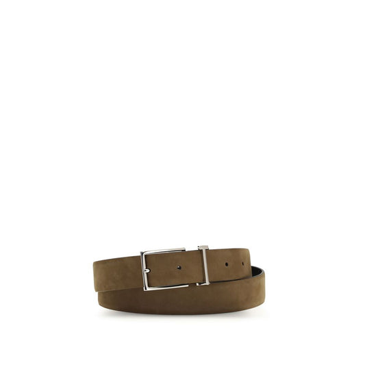 Tom Ford Brown Calf Leather Bos Taurus Regular Belt 1728,72470364320,85 cm / 34 Inches,Accessories,Belts - Accessories,Brown,Men,New with tags,Regular Belts - Belts - Accessories,Tom Ford