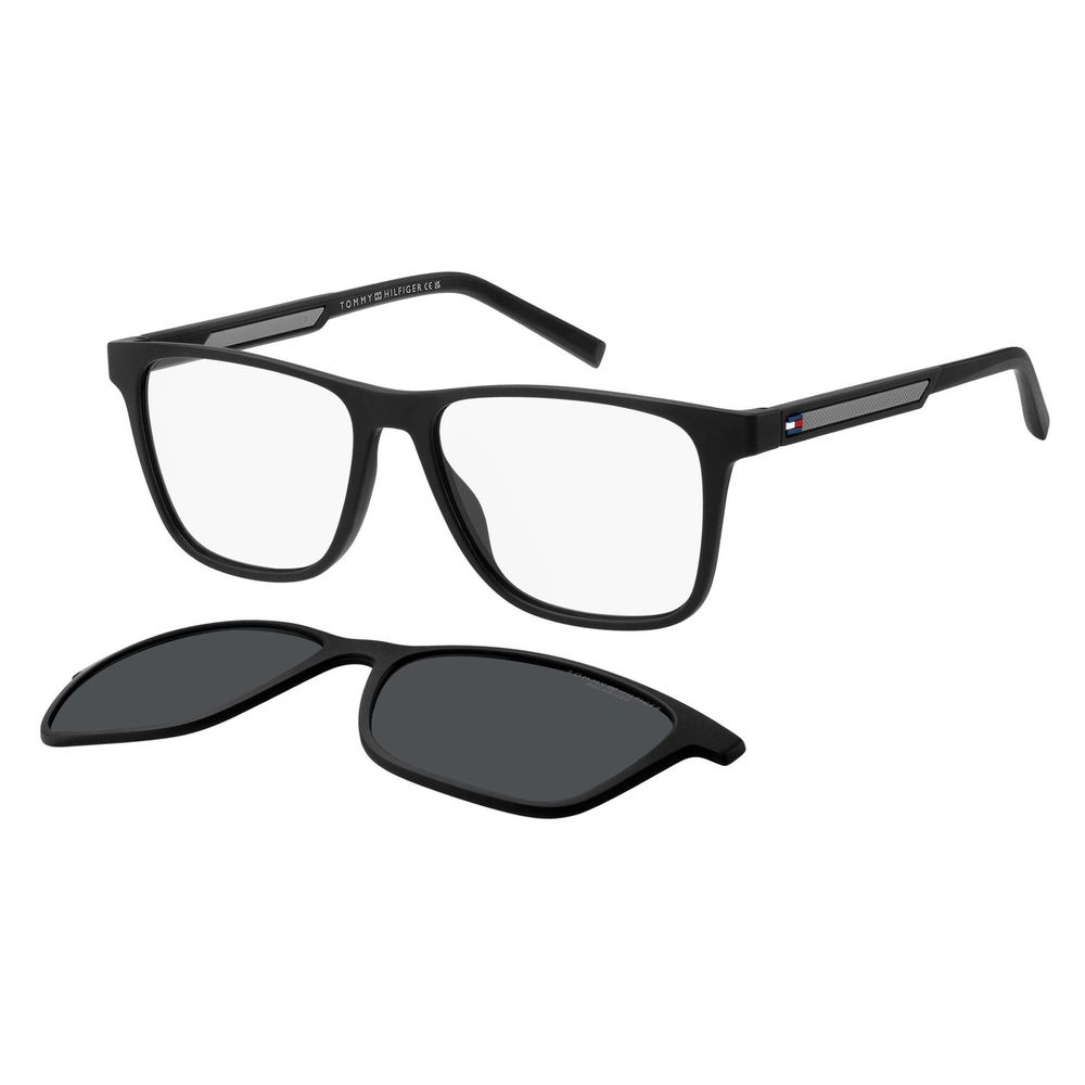 Tommy Hilfiger Black Polyamide Glasses (Frames) 1728,67345776800,Accessories,Black,Glasses (Frames) - Glasses and Sunglasses - Accessories,Glasses and Sunglasses - Accessories,Men,New with tags,Tommy Hilfiger