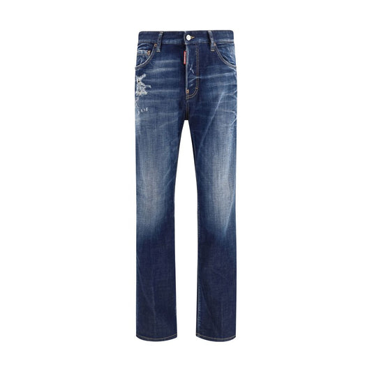 Dsquared² Blue Cotton Jeans Denim 1728,72470364320,Blue,Clothing,Dsquared²,IT44 | XS,IT46 | S,IT50 | L,IT52 | XL,IT54 | XXL,Jeans Denim - Clothing,Men,New with tags