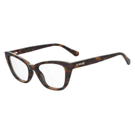 Love Moschino Brown Cellulose Propionate Glasses (Frames) 1728,67345776800,Accessories,Brown,Glasses (Frames) - Glasses and Sunglasses - Accessories,Glasses and Sunglasses - Accessories,Love Moschino,New with tags,Women