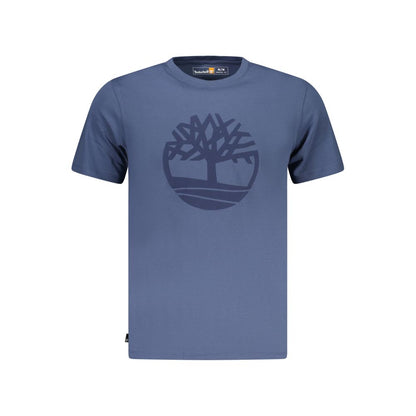 Timberland Blue Cotton T-Shirt